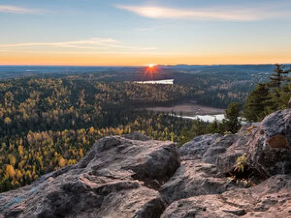 View from top of mountain