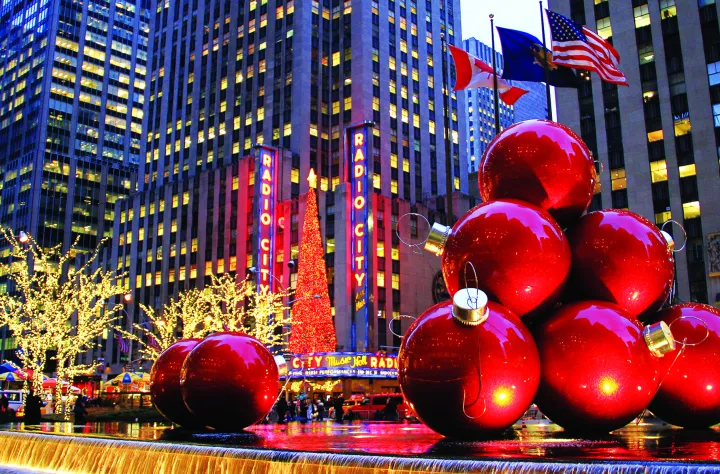 New York - Rockefeller Center at Christmas